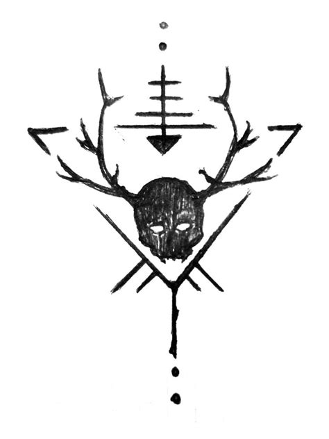 wendigo tattoo|wendigo symbols.